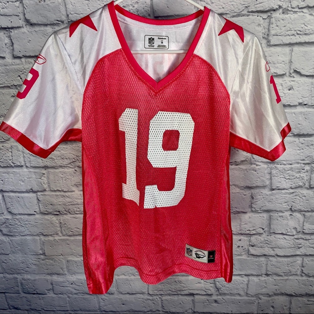 NFL Dallas Cowboys Austin No. 19 Pink Jersey sz M